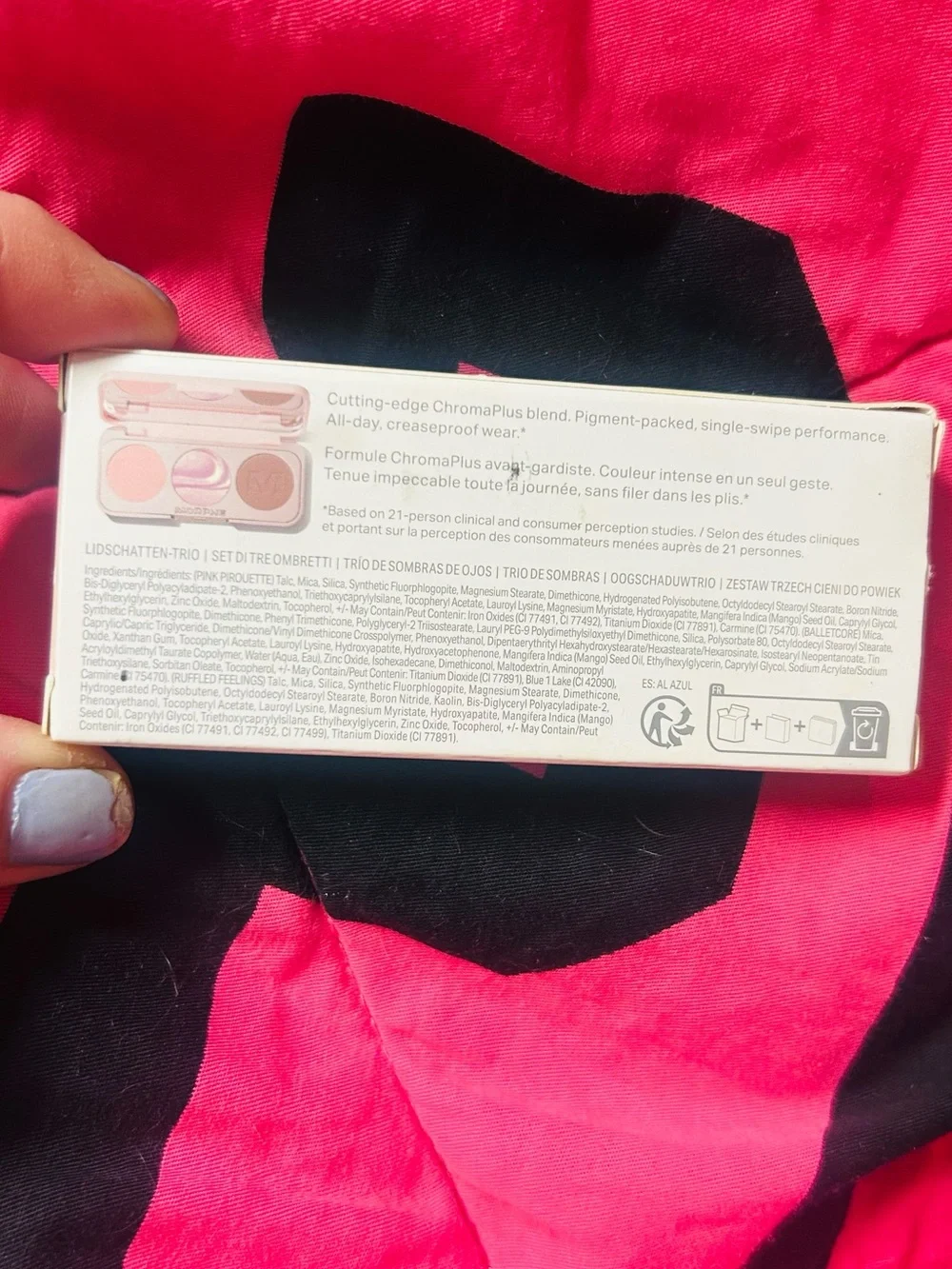 Morphe Tulle Order Chromapkus Trio Compact — Pink
